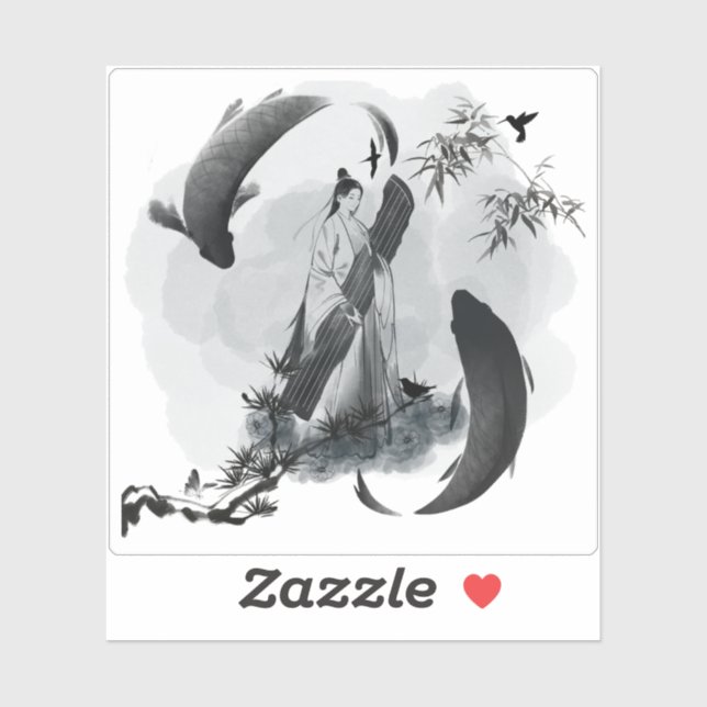 Zen Melody - Ink Music and Koi Fish (Sheet)