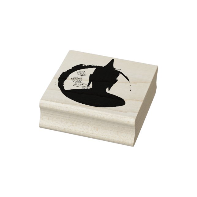 Zen Mindfulness Coach Rubber Stamp (Stamp)