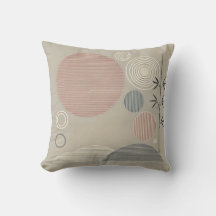 Zen Minimalist Throw Pillow