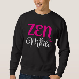 Zen Mode Lotus Flower Yoga Zen Meditation Namaste Sweatshirt