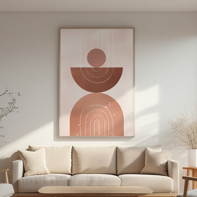 Zen Mountain Harmony - Minimalist Wall Art Print (Creator Uploaded)