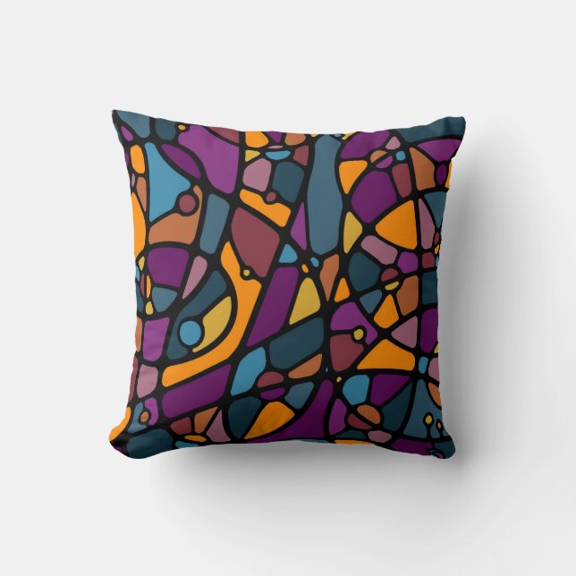 Zen Neurographic Digital Creation Cushion (Front)