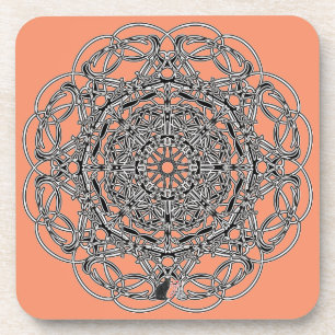 Zen Octa Glyph Dusk Coaster
