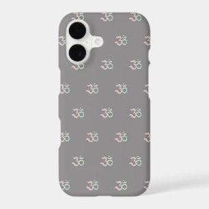 Zen Om Symbol Grey Pastel Unique iPhone case
