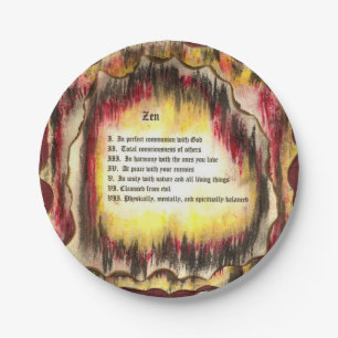 Zen Paper Plate