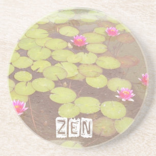 Zen Pink Lotus Coaster