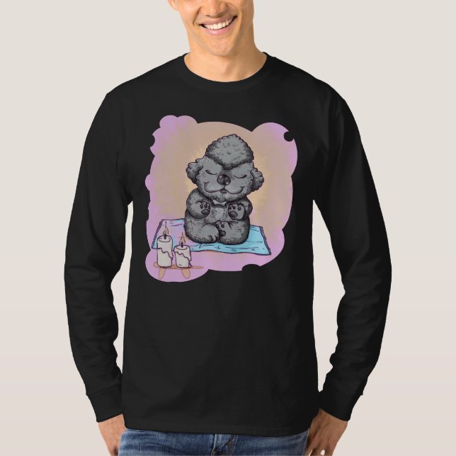 Zen Poodle T-Shirt (Front)