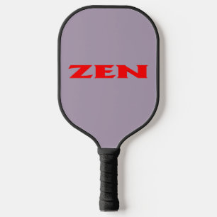 Zen red grey black pickleball paddle