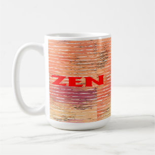 Zen red reeds mug