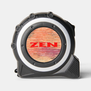 Zen red reeds tape measure 1
