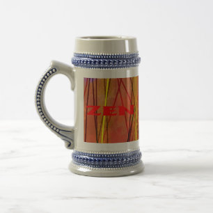 Zen red wire stein