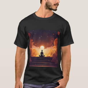 Zen Reflections: Buddha Meditation Outline Collect T-Shirt