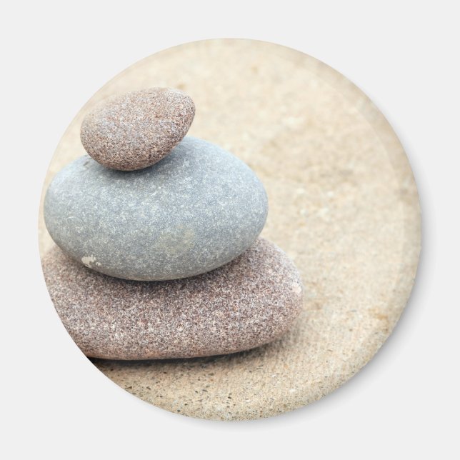 Zen Rocks Magnet (Front)