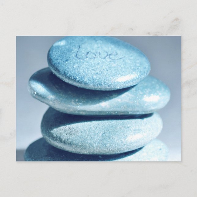 Zen Rocks Postcard (Front)