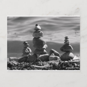 Zen Rocks Postcard