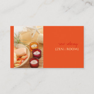 Zen room, DIY background colour Business Card