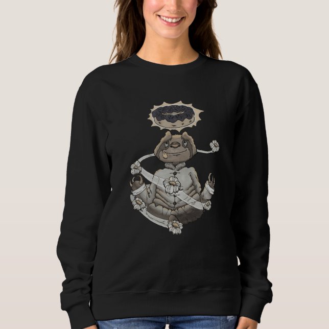 Zen Sloth Sweatshirt (Front)