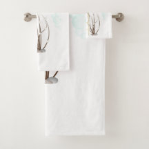 Zen spa bath towels
