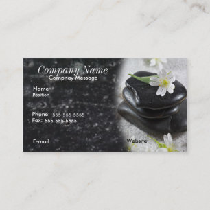 Zen stones business card