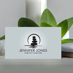 Zen Stones -harmony and tranquillity Business Card