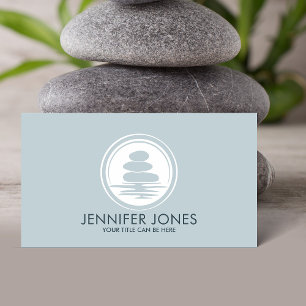 Zen Stones -harmony and tranquillity Business Card