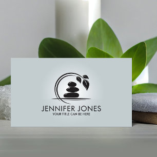Zen Stones -harmony and tranquillity Business Card