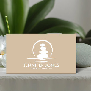 Zen Stones -harmony and tranquillity  Business Card