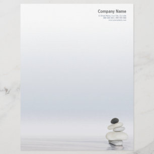 Zen Stones letterhead Template