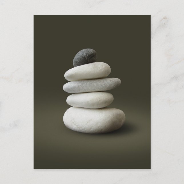 Zen Stones postcard (Front)