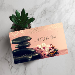 Zen Stones,Spa,Massage Discount Card