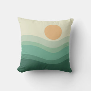 Zen Sun & Waves Cushion