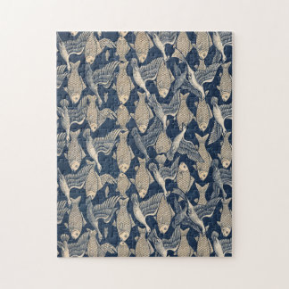 Zen Tessellation "Form is Emptiness" Jigsaw Puzzle
