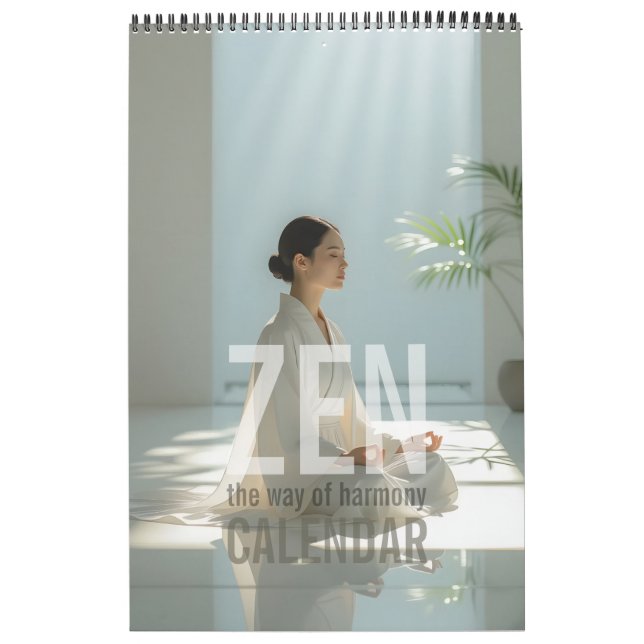 Zen The Way Of Harmony Calendar (Cover)
