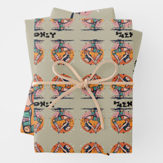 Zen Vibes Only  Wrapping Paper Sheet