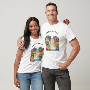 Zen Vitality Affirmation, Embrace Wellness T-Shirt