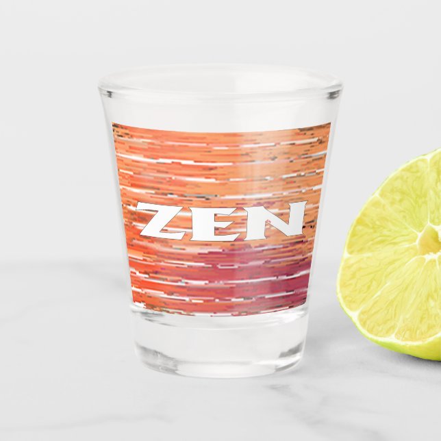 Zen white reeds glass (Front)