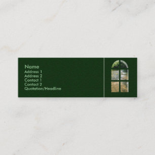 Zen Window Profile Card