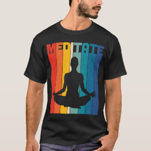 Zen Yoga  Meditate Meditation Cool Graphic Plus Si T-Shirt