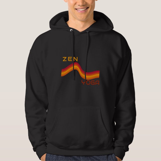 Zen Yoga Mindfulness 11 Hoodie (Front)