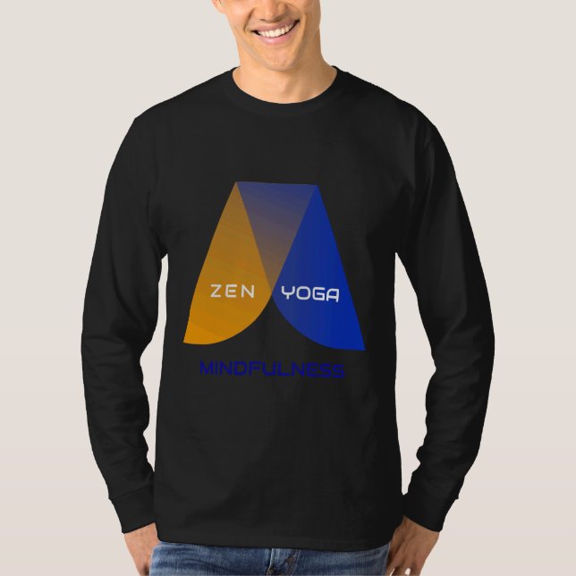 Zen Yoga Mindfulness 9 T-Shirt (Front)
