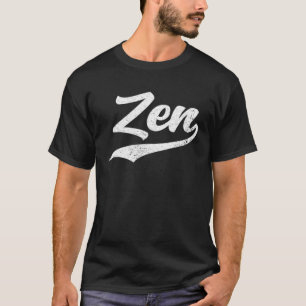 Zen Zen Meditating Meditation Yoga Namaste T-Shirt
