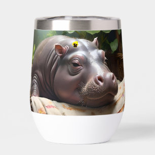 Zena The Baby Hippo Takes Time Out To Sleep,