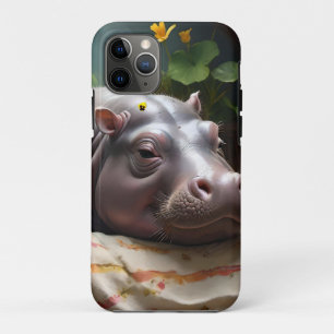 Zena The Baby Hippo Takes Time Out To Sleep, Case-Mate iPhone Case