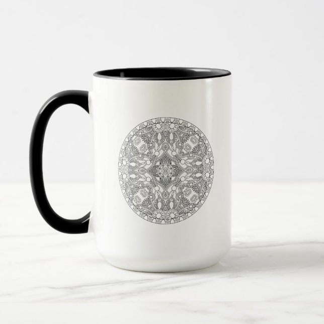Zendala Design Mug (Left)