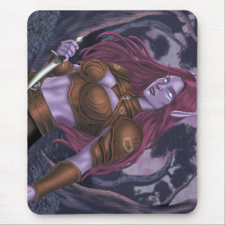 Zendyr in the woods mouse pad