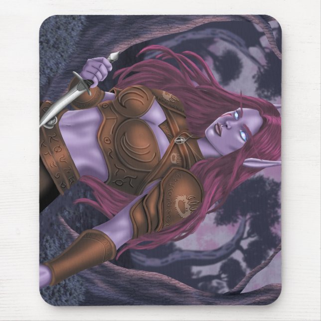 Zendyr in the woods mouse pad (Front)