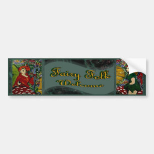 Zenefria & Samaia Fairy Bumper Sticker