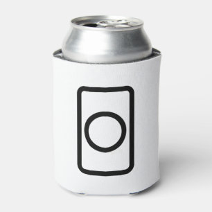 Zener Card Hollow Circle Can Cooler