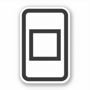 Zener Card   Hollow Square