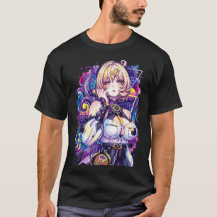 Zenless Zone Zero Yidhari High Risk HP Burn Vaporw T-Shirt